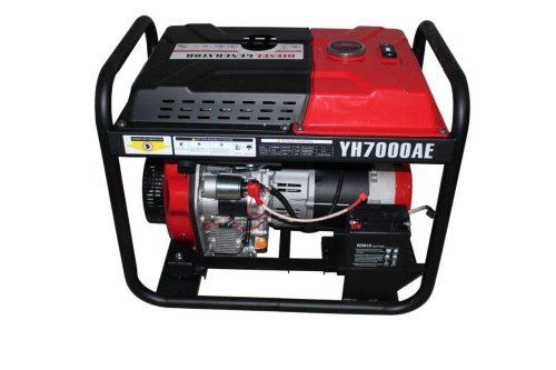 Дизельний генератор MAST GROUP YH7000AE + газова плитка Orcamp CK-505 + електричний обігрівач Gardyer HE2000