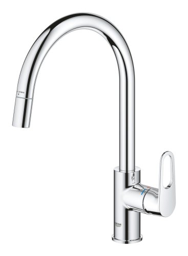 Однорычажный смеситель для мойки Grohe QuickFix Start Flow (30569000)