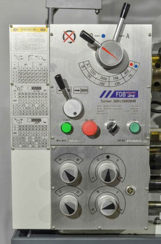 Станок токарно-винторезный FDB Maschinen Turner 360x1000WM