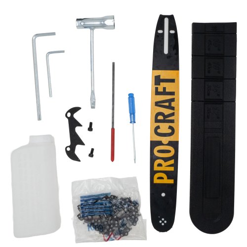 Бензопила Procraft GS50 (1 шина, 1 цепь 40)