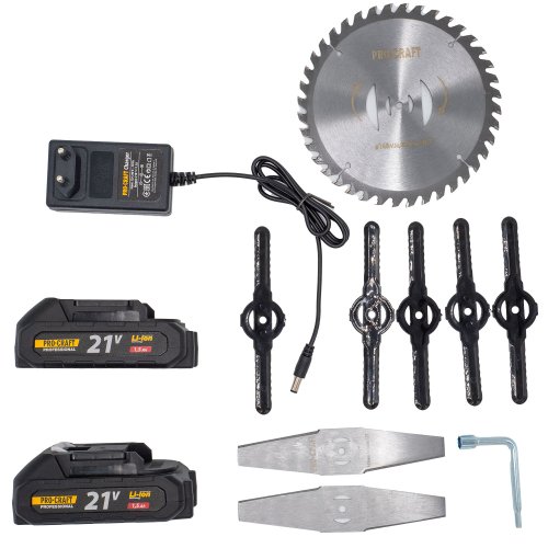 Акум пила Procraft PKA24Li + Аккумуляторная коса Procraft PTA24 + Масло 200 мл