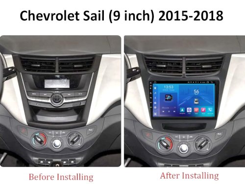 Штатная магнитола FORS.auto FS 1 LITE для Chevrolet Sail (1+32Gb, 9") 2015-2018