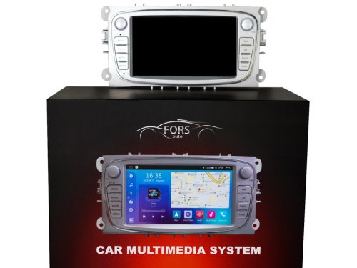 Штатная магнитола FORS.auto FS 2 PRO-FDSO Ford Focus/Mondeo/S-Max/C-Max/Kuga/Fiesta/Fusion (2+32Gb, 7", silver)