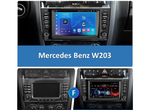 Штатная магнитола FORS.auto FS 2 ULTRA Mercedes-Benz W203 (7", 2+32Gb, CarPlay) 2005-2006