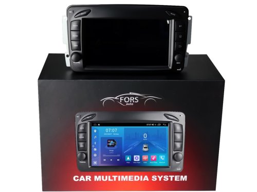 Штатна магнітола FORS.auto FS 2 ULTRA Mercedes-Benz W203/209 (7", 2+32Gb, CarPlay) 2000-2004