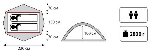 Намет Tramp Wild TRT-047.02