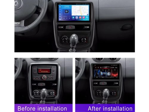 Штатна магнітола FORS.auto FS 4 MAX для Renault Duster (4+32Gb, 9") 2012-2019