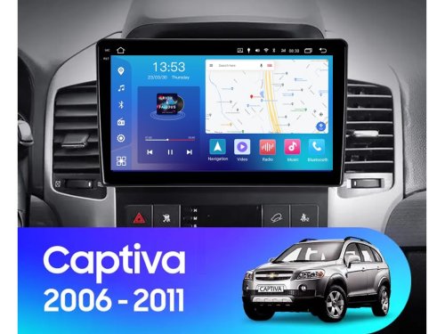 Штатная магнитола FORS.auto FS 4 PRO для Chevrolet Captiva (4+64Gb, 9") 2006-2011