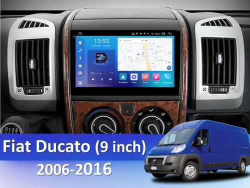 Штатная магнитола FORS.auto FS 4 PRO для Fiat Ducato (4+64Gb, 9") 2006-2016