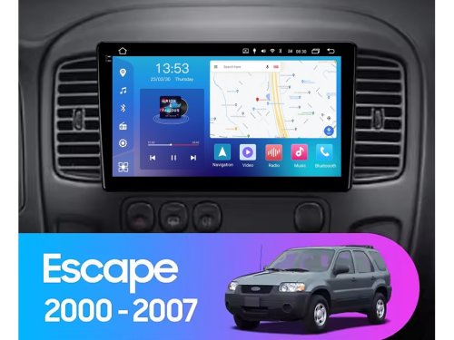 Штатная магнитола FORS.auto FS 6 MAX для Ford Escape (6+128Gb, 9") 2000-2007