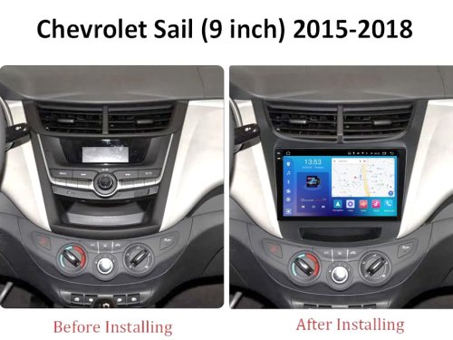 Штатная магнитола FORS.auto FS 6 MAX для Chevrolet Sail (6+128Gb, 9") 2015-2018