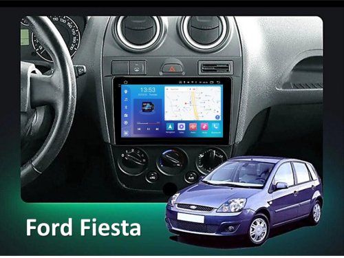 Штатная магнитола FORS.auto FS 6 MAX для Ford Fiesta (6+128Gb, 9") 2006-2011