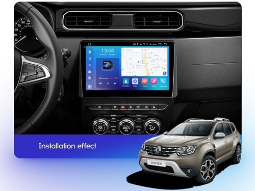 Штатная магнитола FORS.auto FS 6 MAX для Renault Duster (6+128Gb, 10") 2018-2020