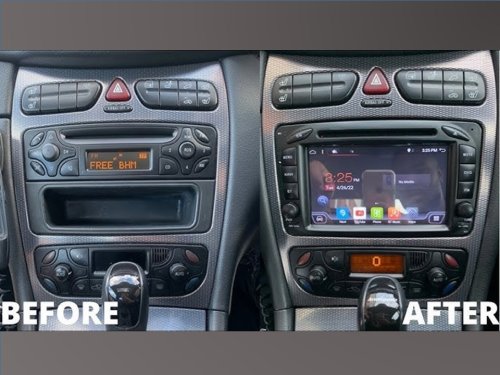 Штатна магнітола FORS.auto M100 для Mercedes-Benz W209 ZQ (7", 2+16Gb) 2000-2004