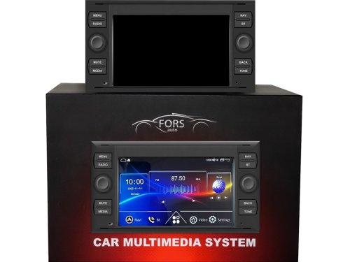 Штатная магнитола FORS.auto M150 Ford Focus/Mondeo/S-Max/C-Max/Kuga/Fiesta/Fusion (7 inch, 2+32Gb, black) 2007-2011