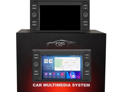 Штатная магнитола FORS.auto M200 Ford Focus/Mondeo/S-Max/C-Max/Kuga/Fiesta/Fusion (7 inch, 2+32Gb, black) 2007-2011