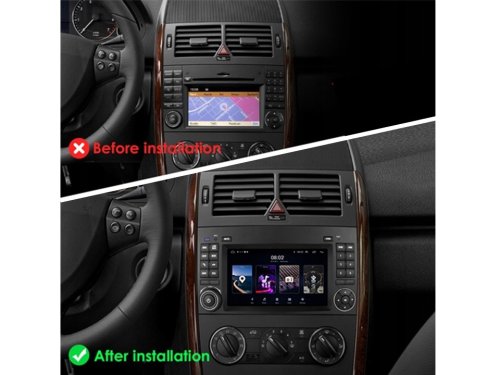 Штатная магнитола FORS.auto M200 для Mercedes-Benz B200 (7", 2+32Gb) 2006-2014