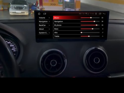 Штатная магнитола FORS.auto для Audi A3 (4+64Gb, 10.25") 2013-2020