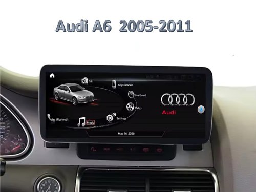 Штатная магнитола FORS.auto для Audi A6 (4+64Gb, 10.25") 2005-2011