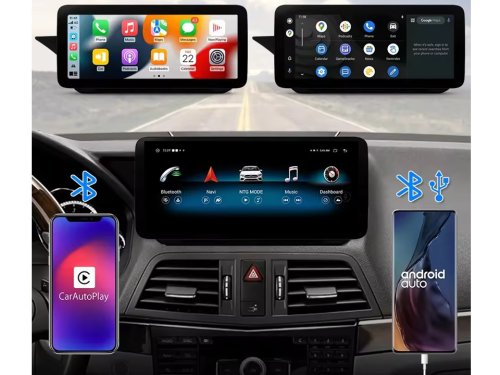 Штатная магнитола FORS.auto для Mercedes-Benz E-Class NTG 4.0 Q6 (W212) (4+32Gb, 12.3") 2009-2012