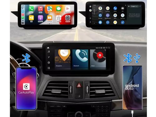 Штатная магнитола FORS.auto для Mercedes-Benz E-Class NTG 4.0 U9 (W212) (8+64Gb, 12.3") 2009-2012