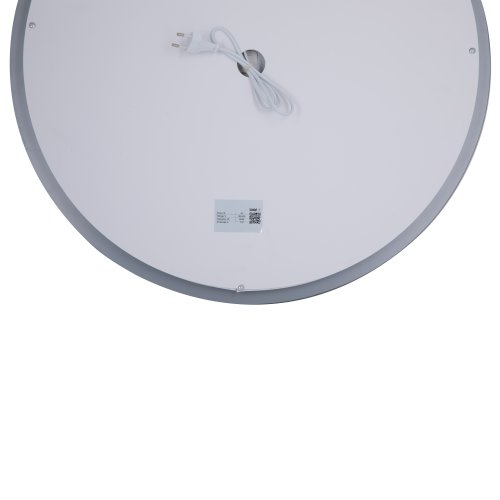 Зеркало Lidz Aria R600 с LED-подсветкой Touch, с антизапотеванием, с димером, рег. яркости LD78LR600