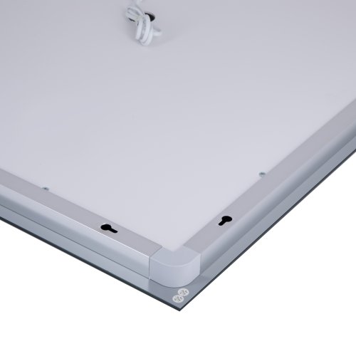 Зеркало Lidz Kubis 1000х800 с LED-подсветкой Touch, с антизапотеванием, с димером, рег. яркости LD78LF61410080