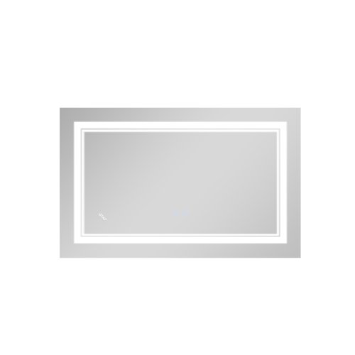 Зеркало Qtap Cardinal 500х800 с LED-подсветкой Touch, с антизапотеванием, с димером, рег. темп. цвета (3000-6500K) Reverse QT0478C5080