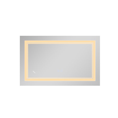 Зеркало Qtap Cardinal 500х800 с LED-подсветкой Touch, с антизапотеванием, с димером, рег. темп. цвета (3000-6500K) Reverse QT0478C5080