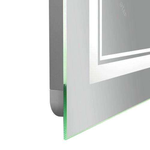 Зеркало Qtap Cardinal 500х800 с LED-подсветкой Touch, с антизапотеванием, с димером, рег. темп. цвета (3000-6500K) Reverse QT0478C5080