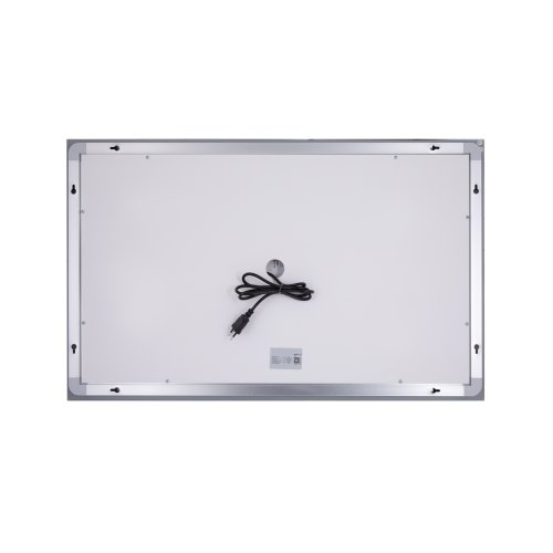 Зеркало Qtap Cardinal 500х800 с LED-подсветкой Touch, с антизапотеванием, с димером, рег. темп. цвета (3000-6500K) Reverse QT0478C5080