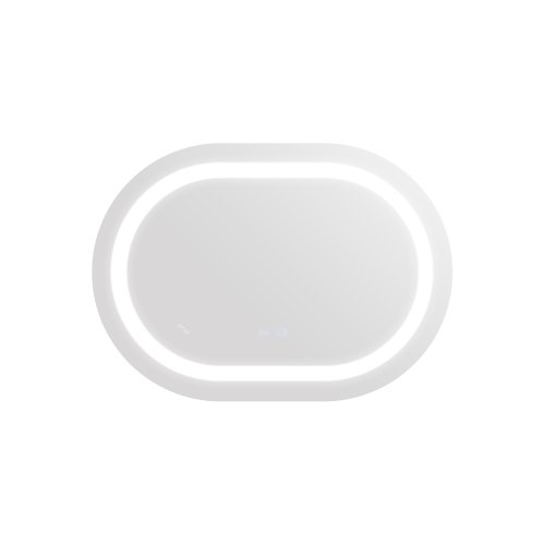 Зеркало Qtap Gemini 500х700 с LED-подсветкой Touch, с антизапотеванием, с димером, рег. темп. цвета (3000-6500K) Reverse QT2578R5070