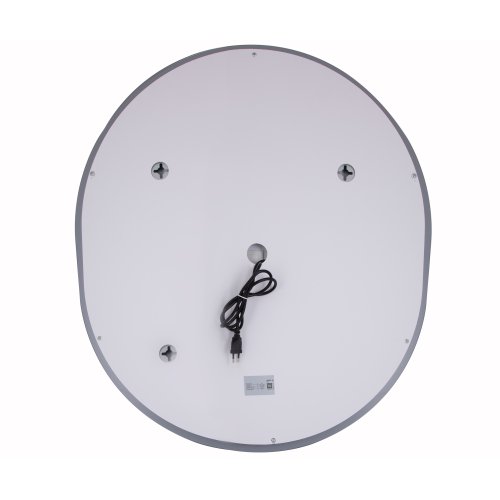 Зеркало Qtap Gemini 800х700 с LED-подсветкой Touch, с антизапотеванием, с димером, рег. темп. цвета (3000-6500K) Reverse QT2578R8070