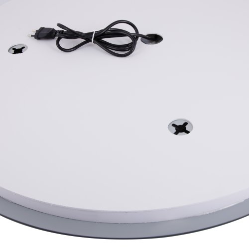 Зеркало Qtap Gemini 800х700 с LED-подсветкой Touch, с антизапотеванием, с димером, рег. темп. цвета (3000-6500K) Reverse QT2578R8070