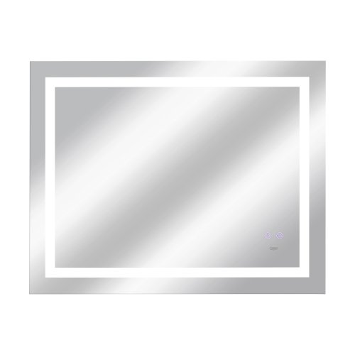 Зеркало Qtap Mideya 900х700 с LED-подсветкой Touch, с антизапотеванием, с димером, рег. яркости Reverse QT2078NCF9070W