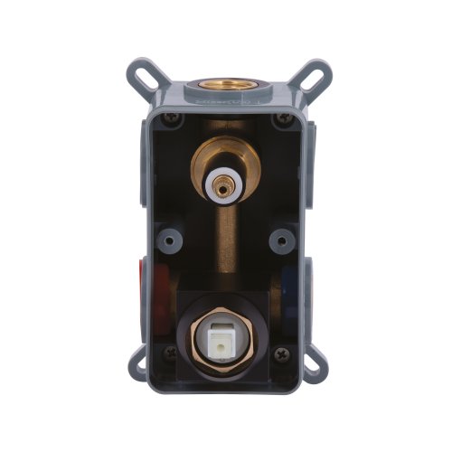 Душевая система для душа Qtap Gemini скрытого монтажа на два потребителя QTGEM113BLM45697 Black Matt