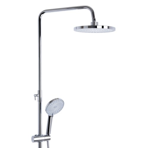 Душевая система для душа Qtap Jay на два потребителя QTJAY110CRM45544 Chrome