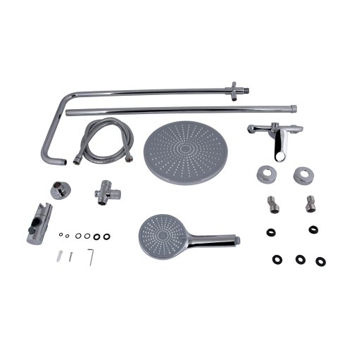 Душевая система для душа Qtap Jay на два потребителя QTJAY110CRM45544 Chrome