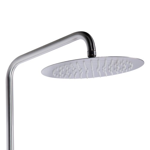 Душевая система универсальная Lidz Aria 1033 на три потребителя (с изливом) (k35) LDARI1033NKS46109 Nickel