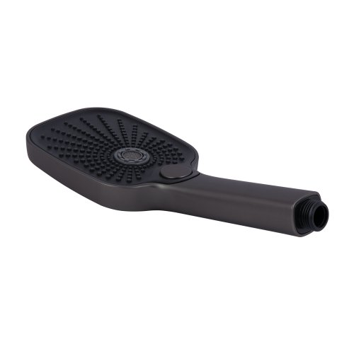 Душевая система универсальная Qtap Gemini скрытого монтажа на три потребителя QTGEM114GMB45704 Gunmetal Black PVD