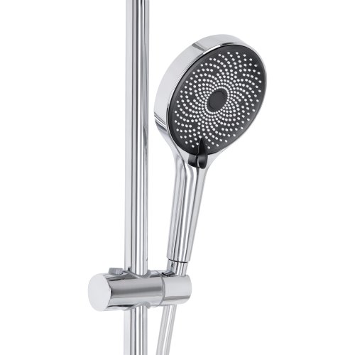 Душевая система универсальная Qtap Slavonice на три потребителя (с изливом) QTSLA111CRM45909 Chrome