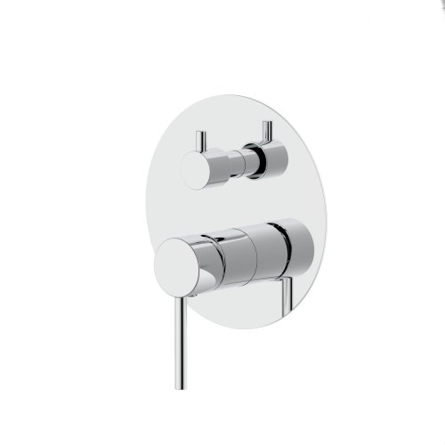 Душевая система универсальная Qtap Spring скрытого монтажа на три потребителя QTSPR114CRM45705 Chrome