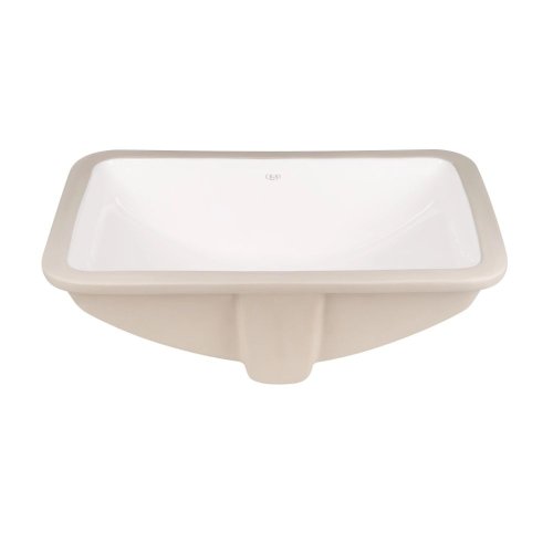 Комплект Qtap Stork: Врезная раковина прямоугольная 530x370x200 мм White + Донный клапан PU02O