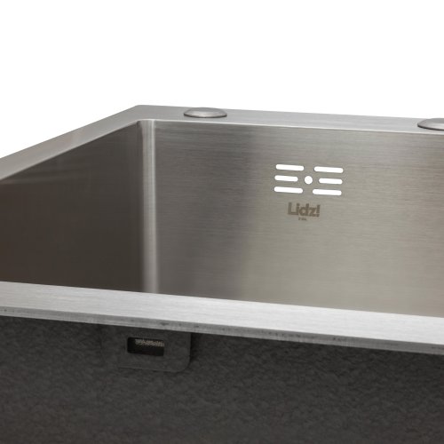 Мойка для кухни интегрированная Lidz Handmade H7849R крыло справа (LDH7849BRUR45591) Brushed Steel 3,0/1,0 мм