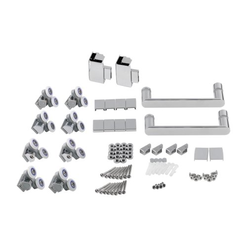 Набор Qtap душевая кабина Taurus CRM1011SC6 Clear 100х100 см + поддон Tern 301112