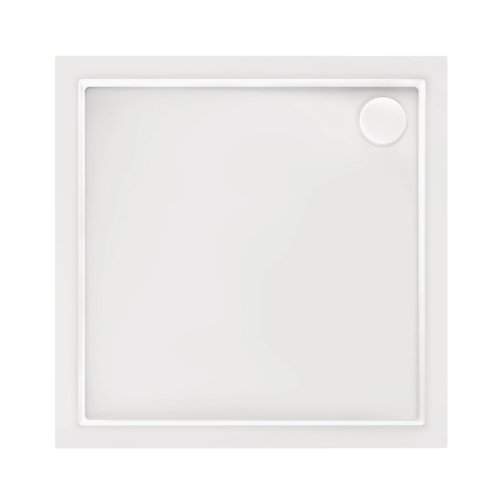 Набор Qtap душевая кабина Taurus CRM1011SC6 Clear 100х100 см + поддон Tern 301112