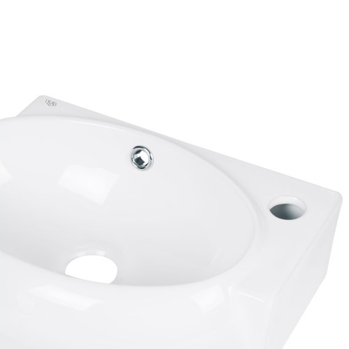 Раковина Qtap Leo 420x280x150 White QT11111008LW