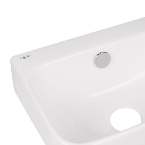 Раковина Qtap Tern 450х250х158 White QT1711H02LW