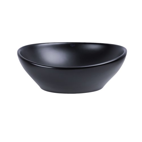 Раковина-чаша Qtap Dove 410х335х145 Matt black QT06116062AMB
