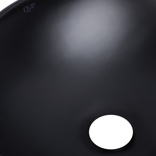 Раковина-чаша Qtap Dove 410х335х145 Matt black QT06116062AMB